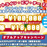 BTC10万円分当たる:ビットコイン・ピザ・デー記念特別キャンペーン開催