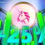 ユニスワップのUNIトークン　ユニチェーンのローンチで週足で25％上昇