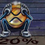 XRP価格が数年ぶりの高値から20%下落、天井だったのか