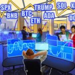 最高値から急反落　仮想通貨チャート分析：ビットコイン・イーサ・XRP（リップル）・トランプ